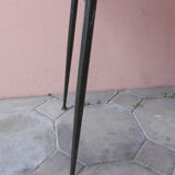 VINTAGE DESSERT TABLE - 70S - WOOD AND METAL