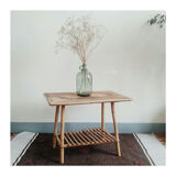 Rattan coffee table