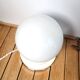 Vintage ceramic and chrome globe lamp