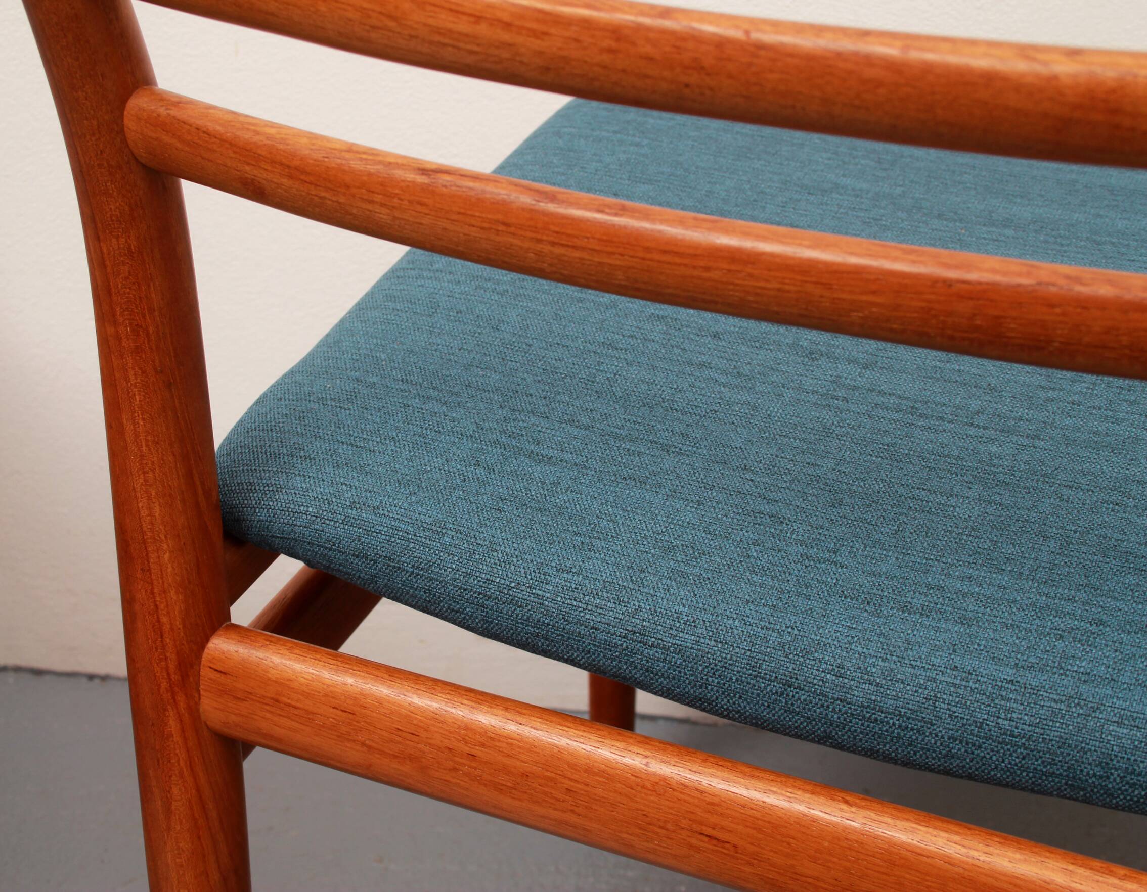 Set of 4 diningchairs teak, Erving Harland for Soro Chairs