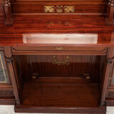 Large Antique Console Table with Mirror, 1910s