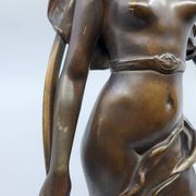 Bronze sculpture "The Shepherd's Star" by Henri Louis Levasseur 1880