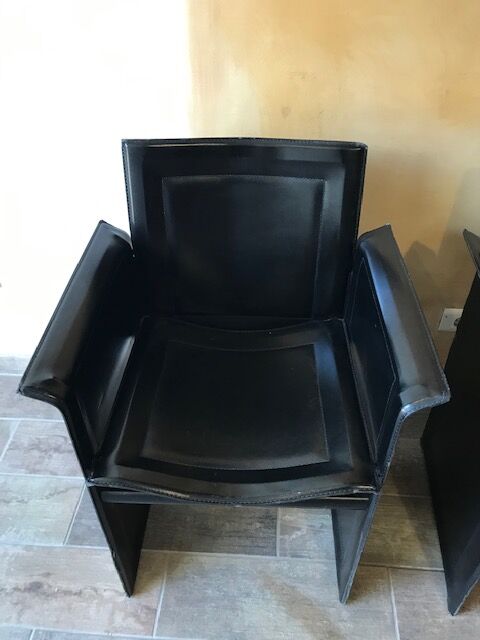 Paire de fauteuils design Italien