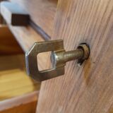 Vintage René Gabriel "Les sinistrés" sideboard chest of drawers