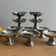 Vintage stainless steel ice cream scoops