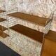 60's 70's oak string shelf module by Kajsa & Nils "Nisse" Strinning Sweden