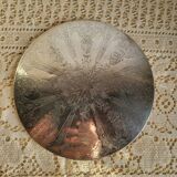 Silver-plated metal trivet EPB made in Sweden