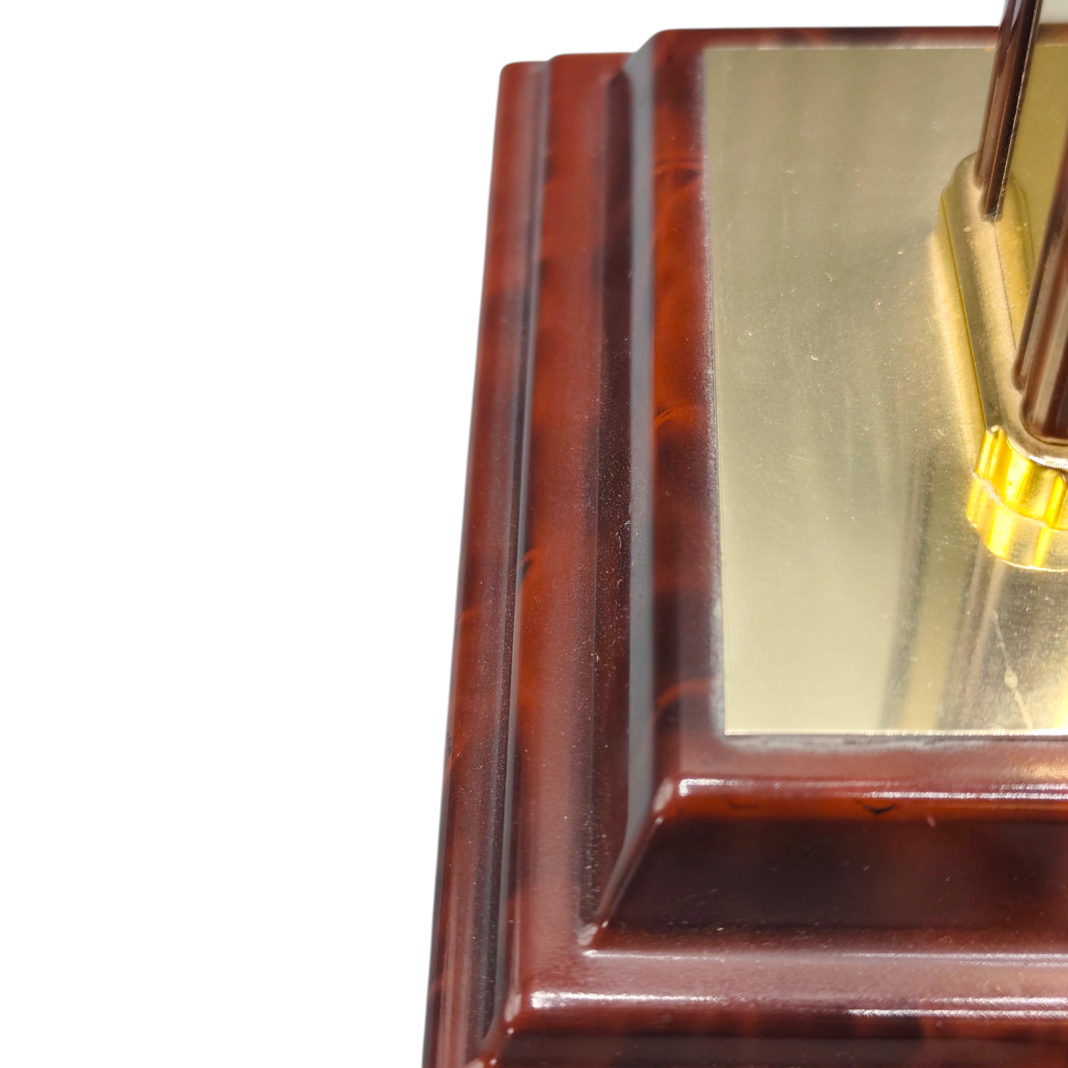 Vintage Deschuytener Table Lamp – Monteuse N°17 - Tortoiseshell-effect