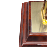 Vintage Deschuytener Table Lamp – Monteuse N°17 - Tortoiseshell-effect