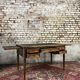 Flat mahogany desk Louis XVI XIX style Century