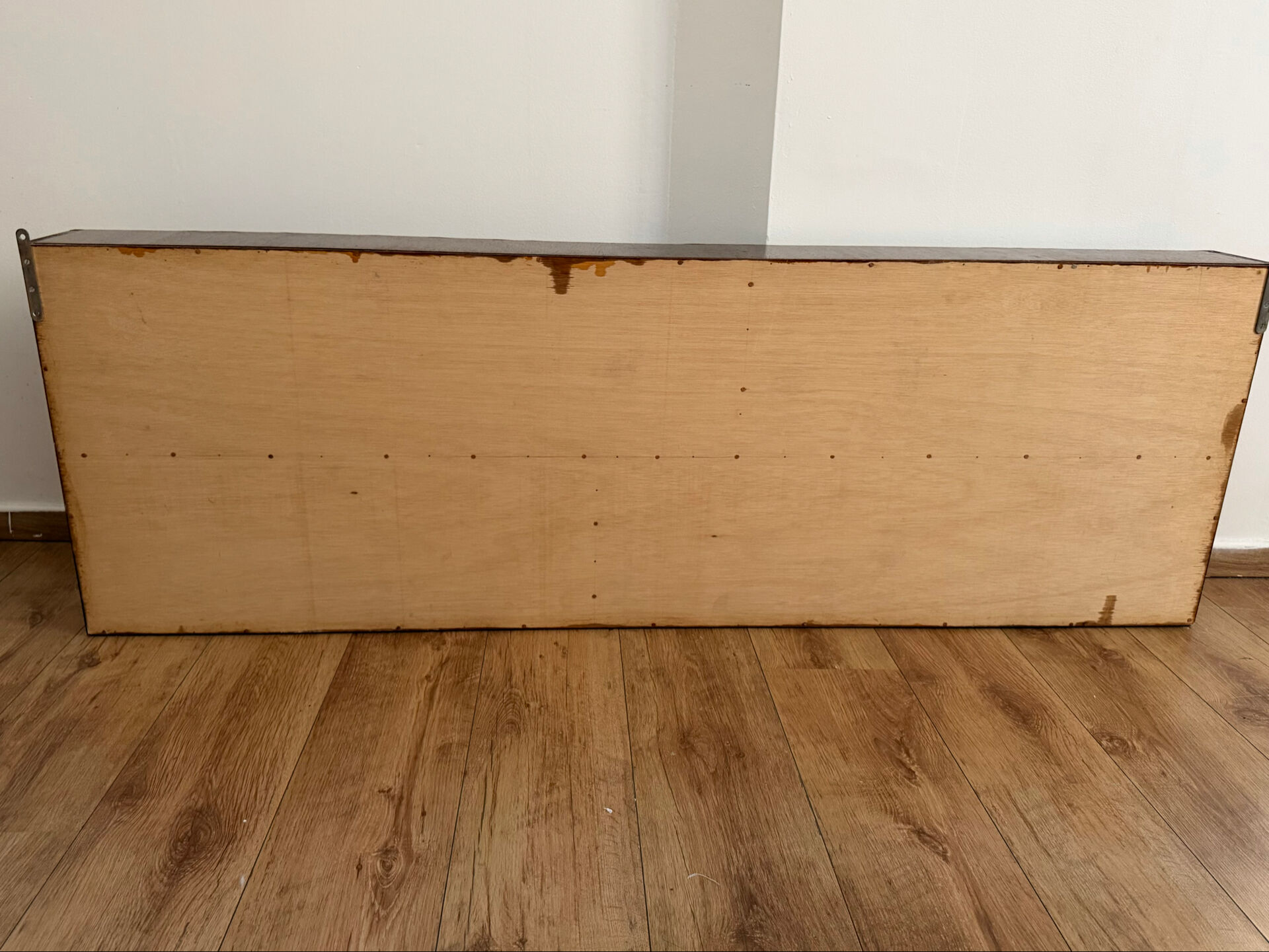 Vintage wall shelf for books / DVDs / Blu-rays.