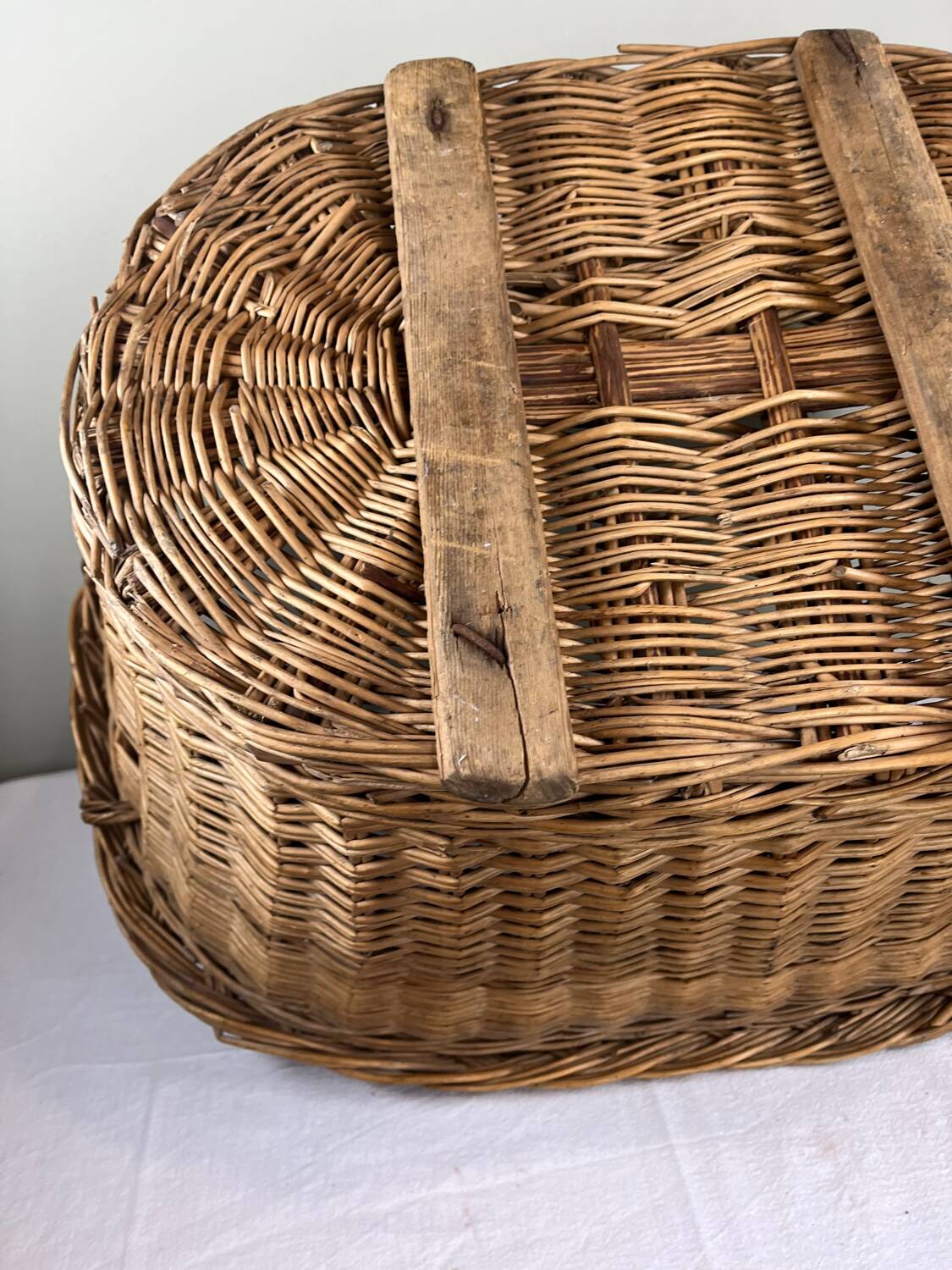 Large antique basket