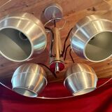 Lustre "RAAK", Plexiglas et Aluminium, Space Age, Année 70