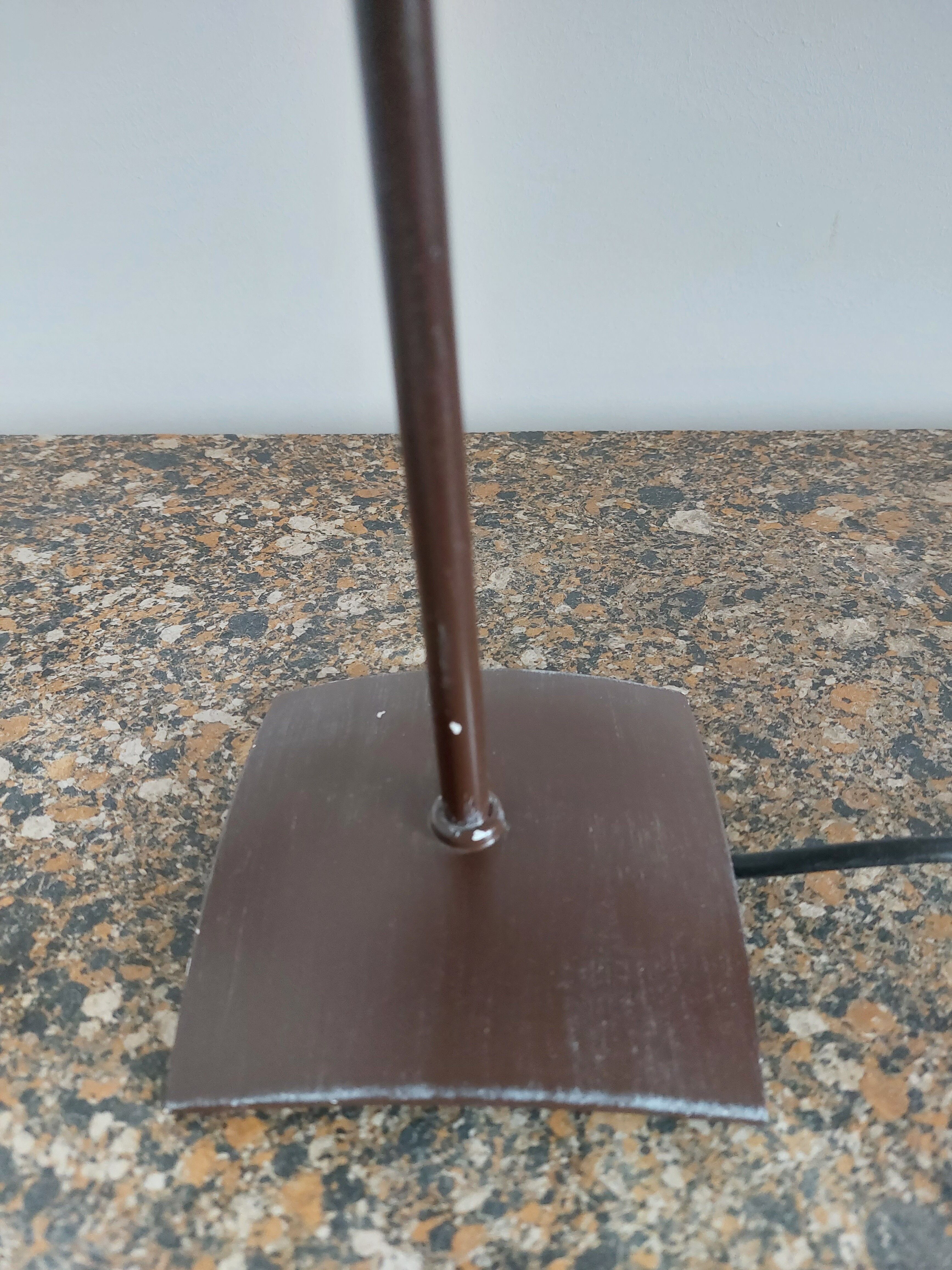 Lamp, black lampshade