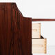 Secretary in rosewood by Arne Wahl Iversen for Vinde Møbelfabrik 1960s
