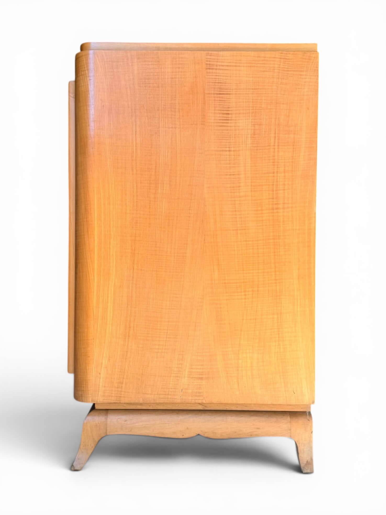 Commode en sycomore René Prou, vers 1940