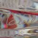 Val Saint Lambert Cup – Double red crystal – Signed