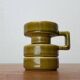 Mid-century West German pottery candlestick WGP by Cari Zalloni for Steuler, 1960s.