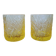 Deux verres à whisky ou à orangeade