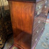 Restored mahogany boat marine chest of drawers