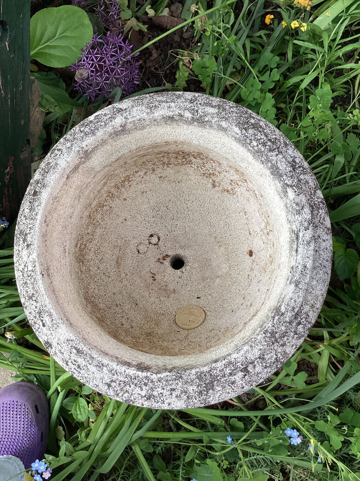 Planter basin cement Grandon Fres