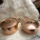 Old copper pan battery
