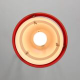 Italian  Aluminum Space Age Pendant Lamp in Copper color, 1970s