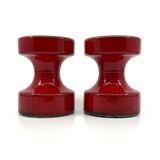 2 Steuler ceramic candle holders • Design Cari Zalloni • Circa 60-70