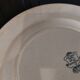4 assiettes creuses en Terre de Fer Longwy modèle "Suzanne"