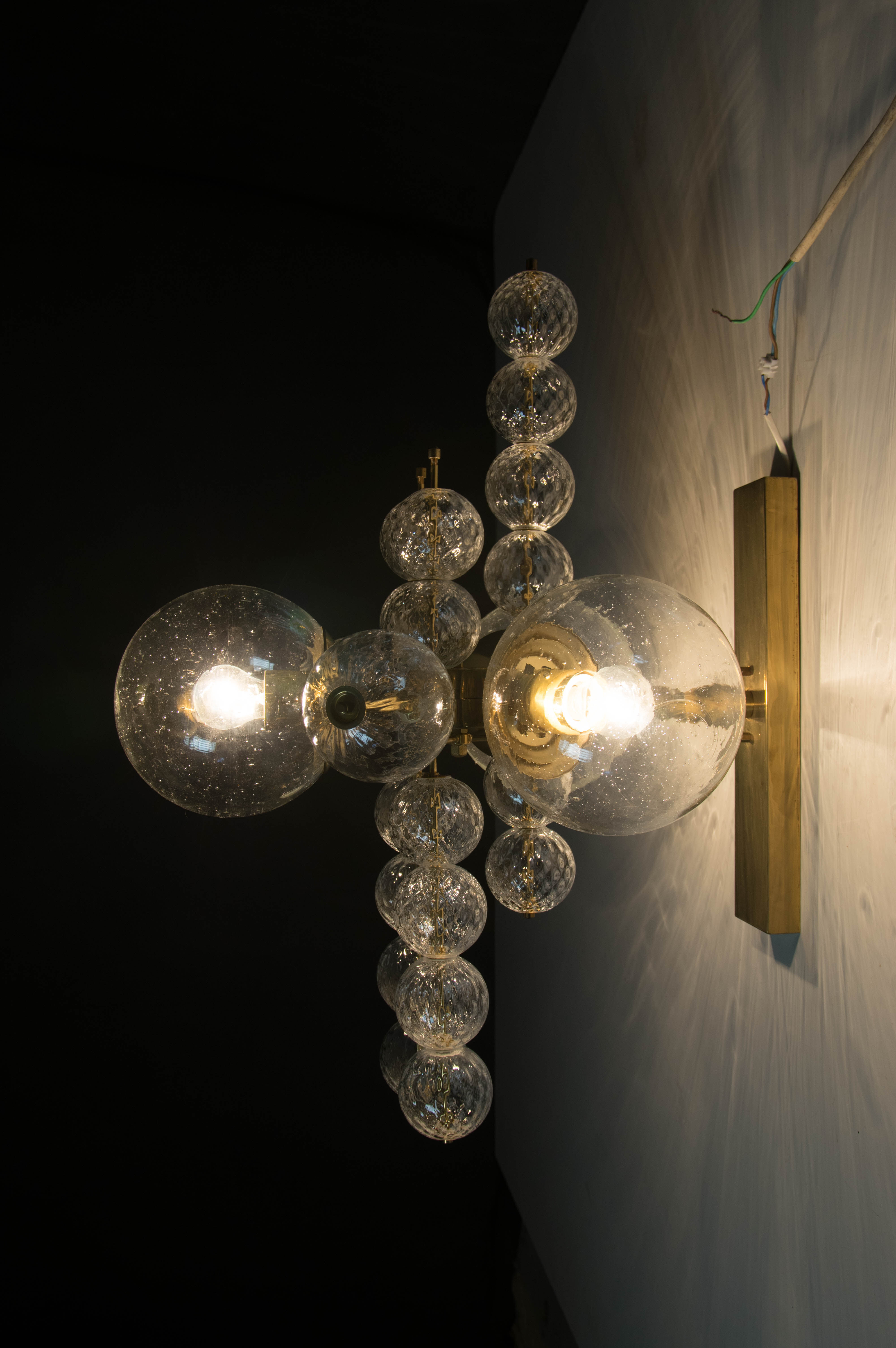 Chandelier by Kamenicky Senov, 1960s, Up to Six Items