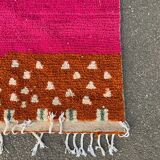 Handcrafted Berber rug, traditionally made, size 250 x 250 cm