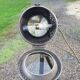 Lampe industrielle sur pied