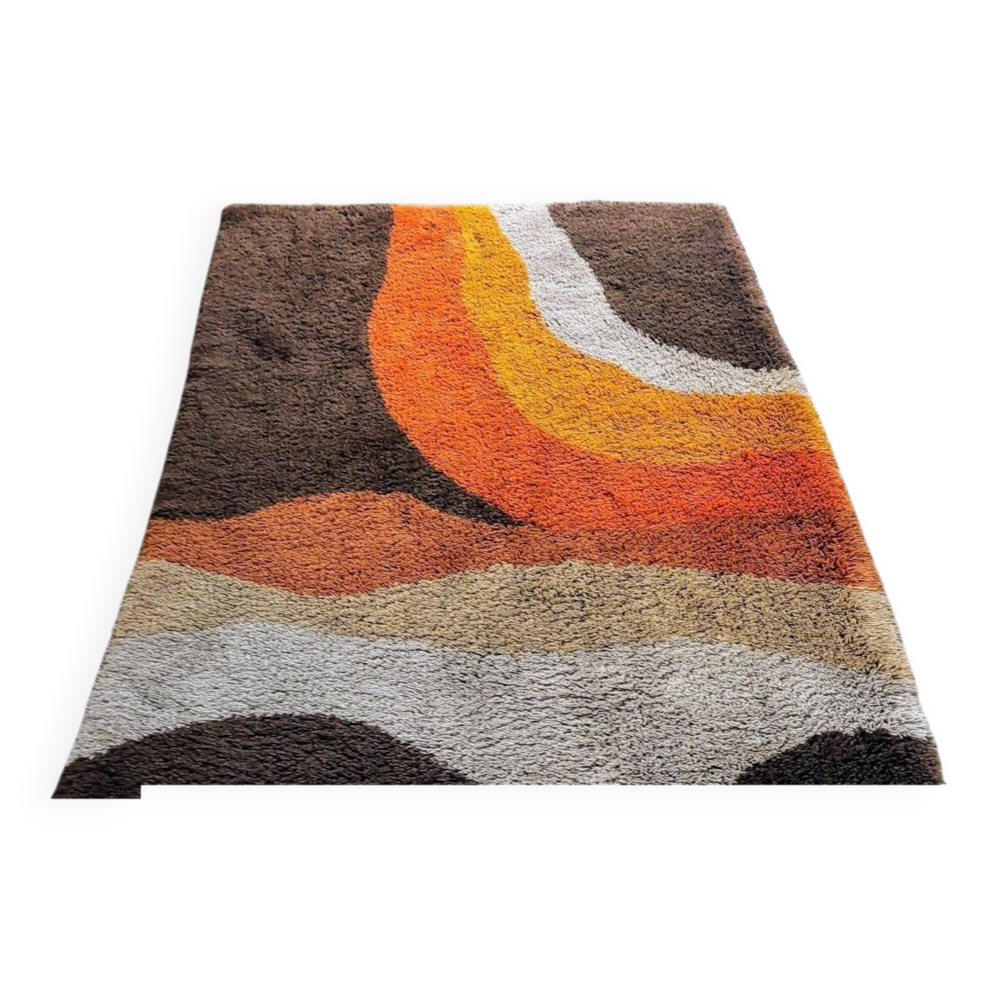 Tapis space age des années 70