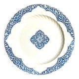 Plat rond Gien en terre de fer