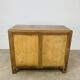 Wooden chest of drawers, splayed legs from the 1950s, vintage