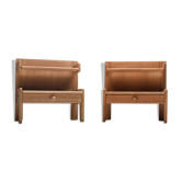 Pair of Guillerme and Chambron bedside tables