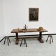 Monastery farmhouse table in oak 1900