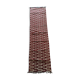 Kilim carpet in burlap and cotton. 76cm x 300cm