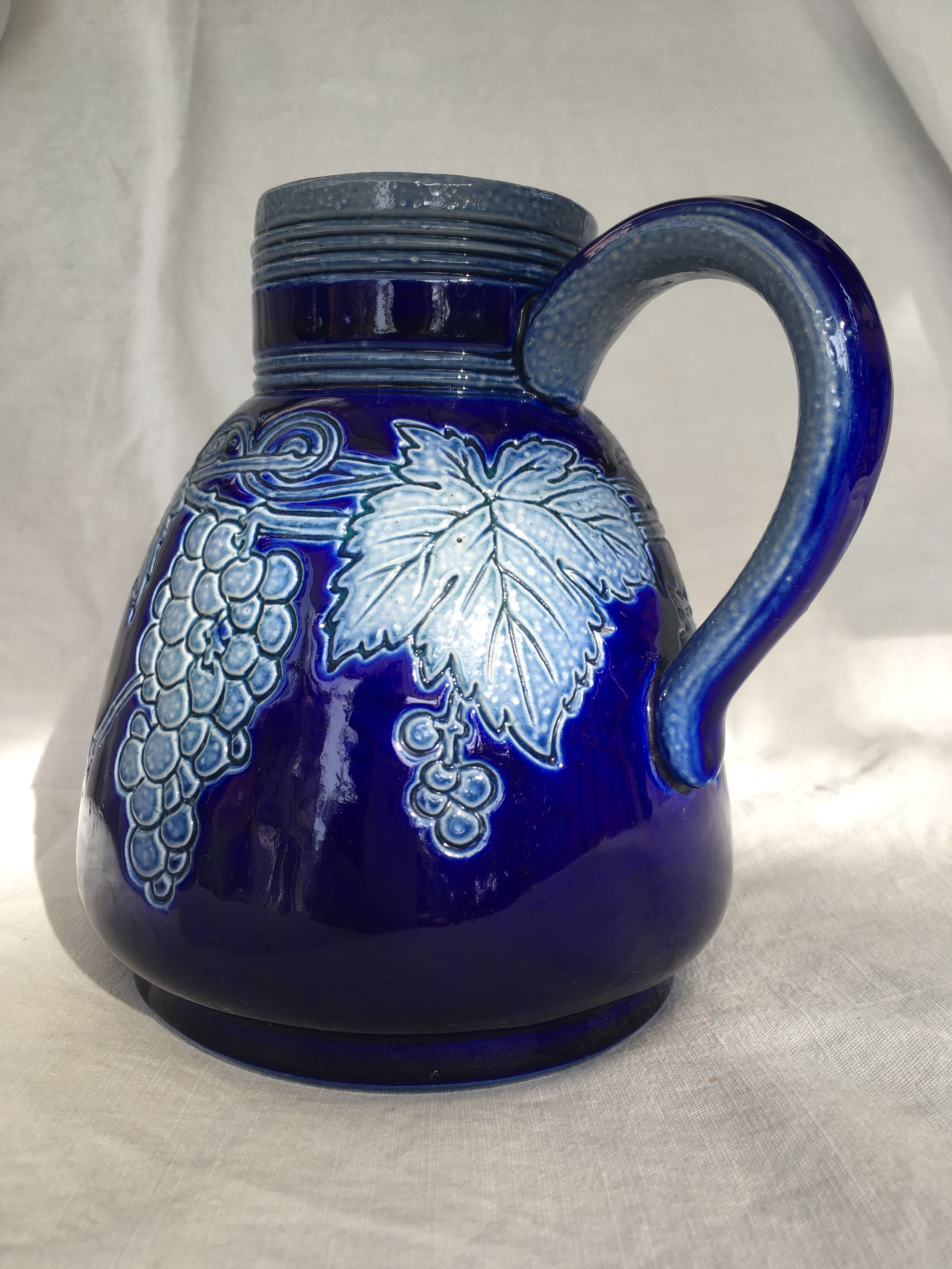 Betschdorf stoneware pitcher