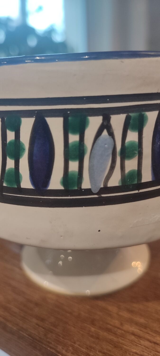 Pair of large 500 ml ceramic mugs from the Maghreb.
