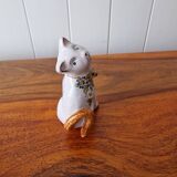 Moustiers cat signed