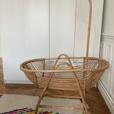 Rattan cradle