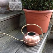 Red copper watering can in Scandinavian style 60s-70s