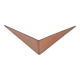 Danish Butterfly Wall Shelf attributed to Poul Cadovius for Cado, 1950s