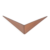 Étagère murale en forme de papillon danoise attribuée à Poul Cadovius pour Cado, années 1950.