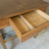 High table / Console in solid wood from the 50s
