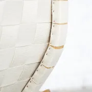 Fauteuil Lounge 'Primo High' d'Yngve Ekström pour Swedese