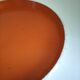 Vintage dish orange