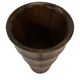 Vintage umbrella holder wooden basket storage 1960 minimalist design