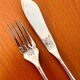 Christofle Marot Berain, 12 fish cutlery sets, shell decor